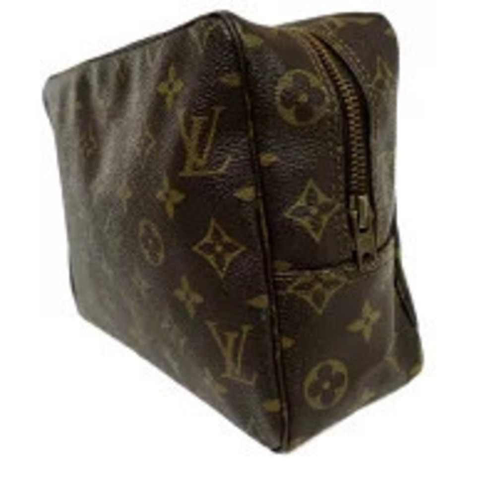 Louis Vuitton Trouse Toilette Bag Shoulder Pouch Monogram Leather - Picture 4 of 9